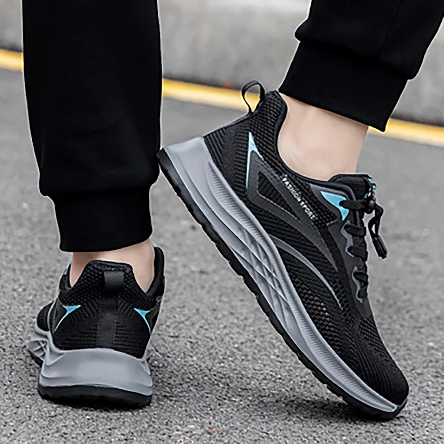 Workout Athletic Sport Shoes for Men Lightweight Breathable Walking Shoe Gym Tennis Men's Business Casual Shoes